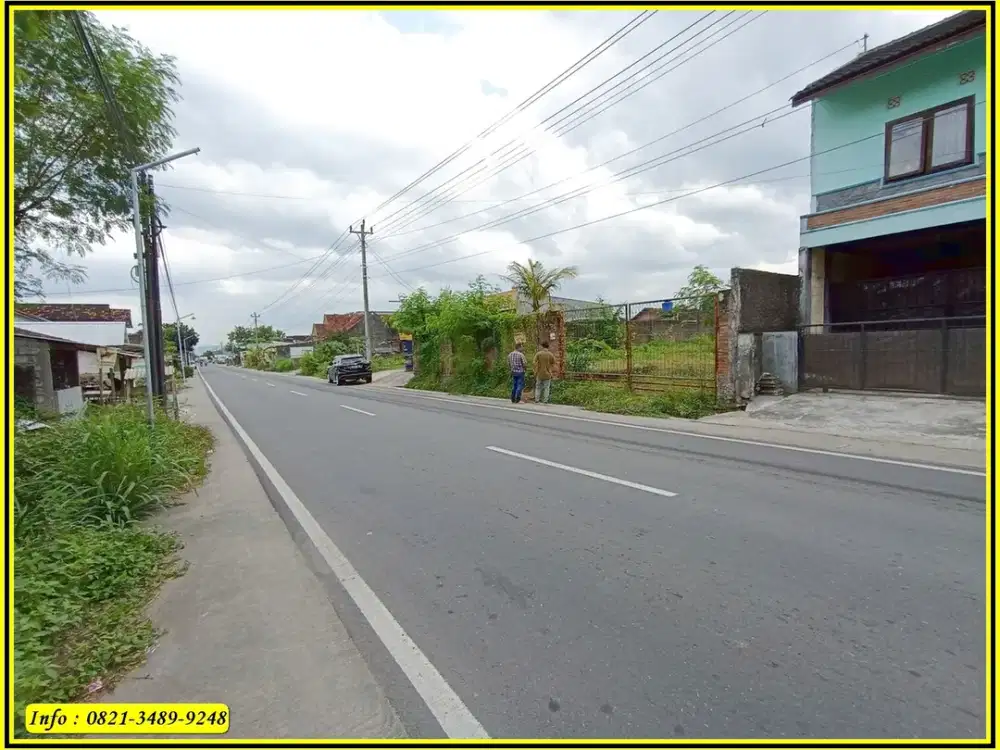 Dekat Pintu Tol Purwomartani, Tanah Mangku Aspal Sleman