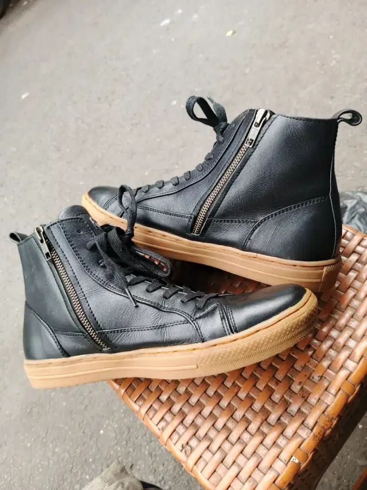 Jual sepatu reylman original bahan kulit asli size 41 bisa bayar cod