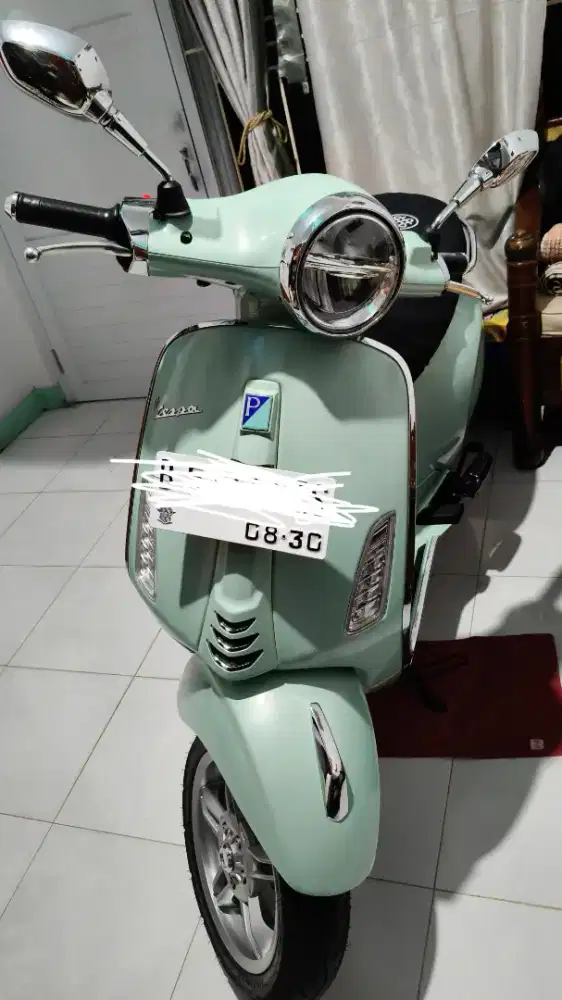Dijual Primavera 150 plat Agustus 2025