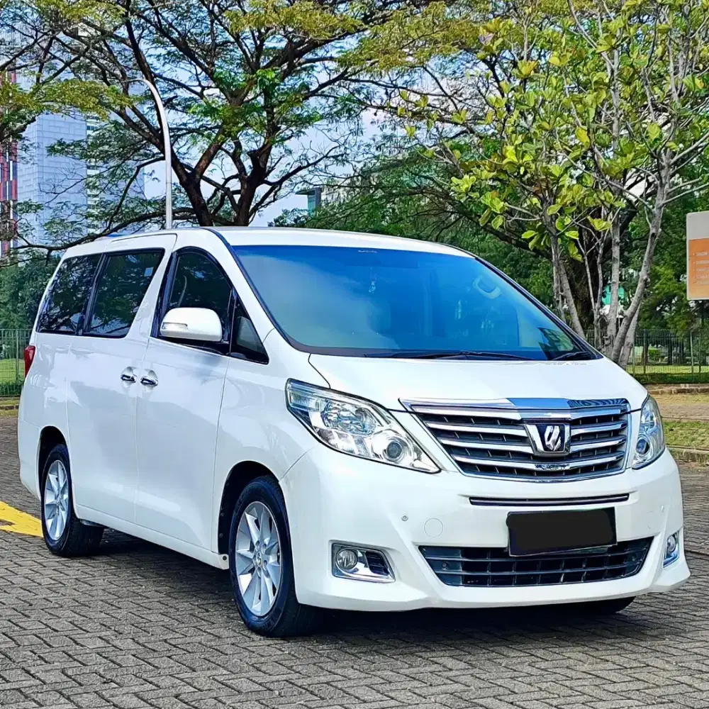 Toyota Alphard X 2.4 2012 Matic.TDP 3 jt ANGS 4.850