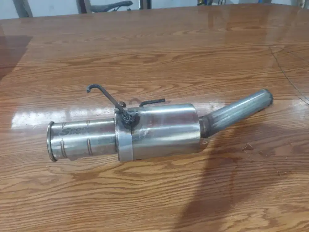 Knalpot mobil stanless customs muluss