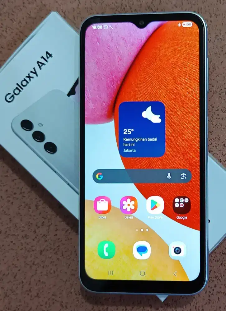 Samsung A14 (6+6GB/128GB) Mulus Fullset