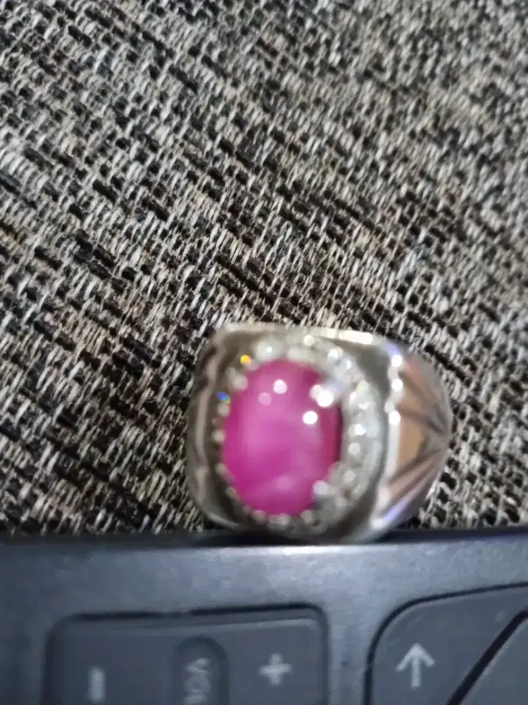 Ruby afrika iket perak