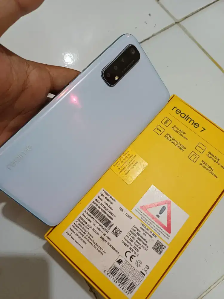 Realme 7 8/128 lengkap