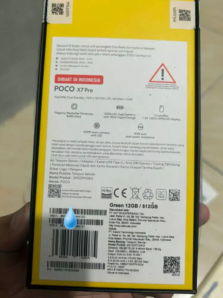 Poco x7 pro 12/512 Gb