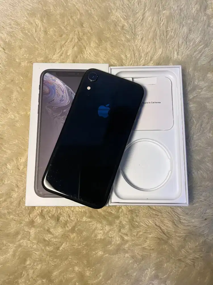 iPhone XR 64GB - Black - Fullset Mulus