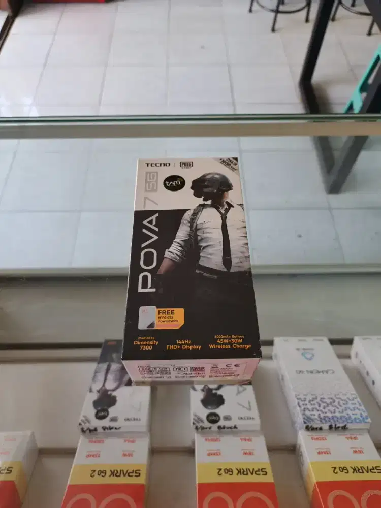[ Fast respon WA ] Tecno Pova 7 5G 8+8/256 Garansi resmi 13bln