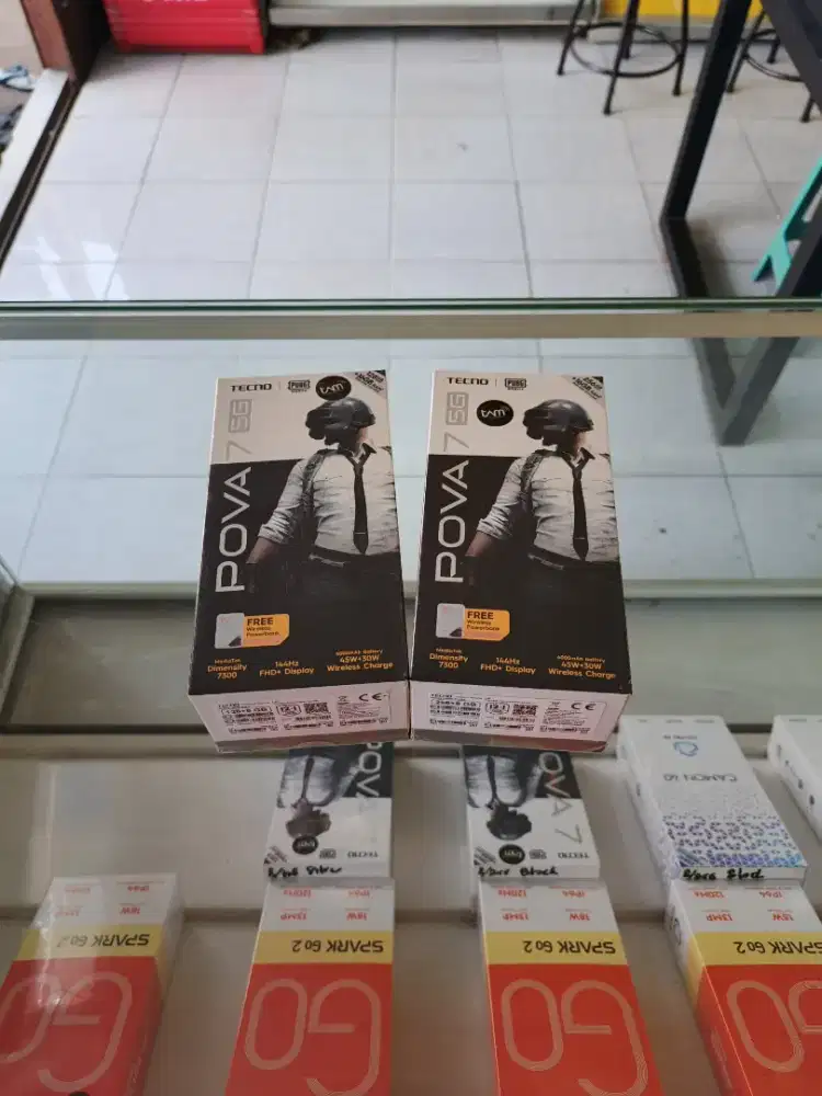 [ Fast respon WA ] Tecno Pova 7 5G 8+8/128 Garansi resmi 13bln
