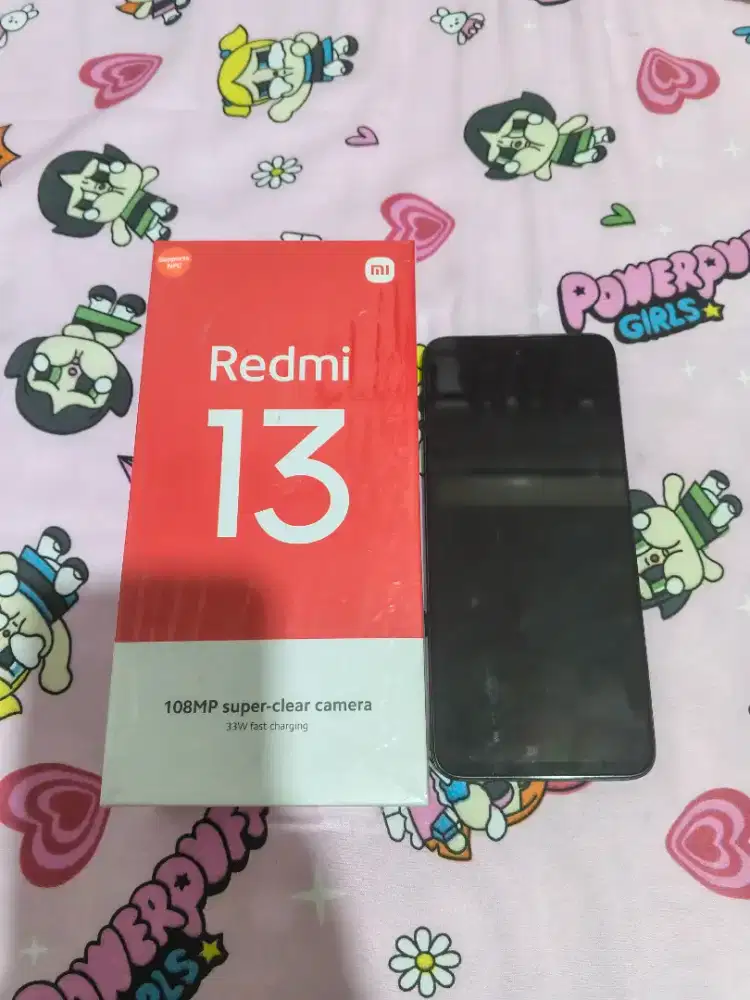 Xiaomi Redmi 13 Black 8/128 Fullset Like New