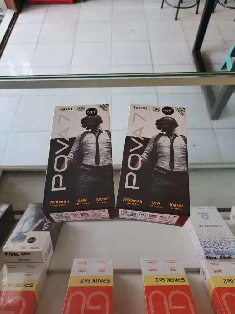 [ Fast respon WA ] Tecno Pova 7 8+8/128 Garansi resmi 13bln
