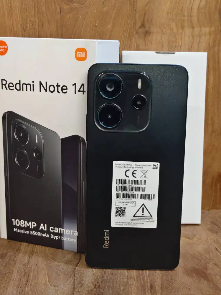 Redmi note 14 4g 8/256 second resmi april 2026