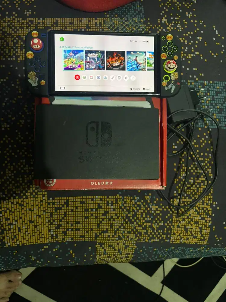 Nintendo switch oled 128gb ceefwe full game