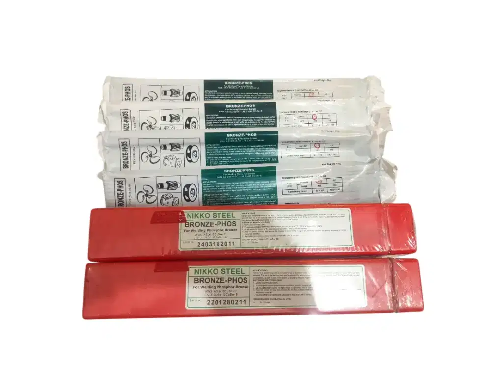 Dijual Kawat Las NIKOSTEEL BRONZE PHOS ECuSn-C ukuran 3.2MM