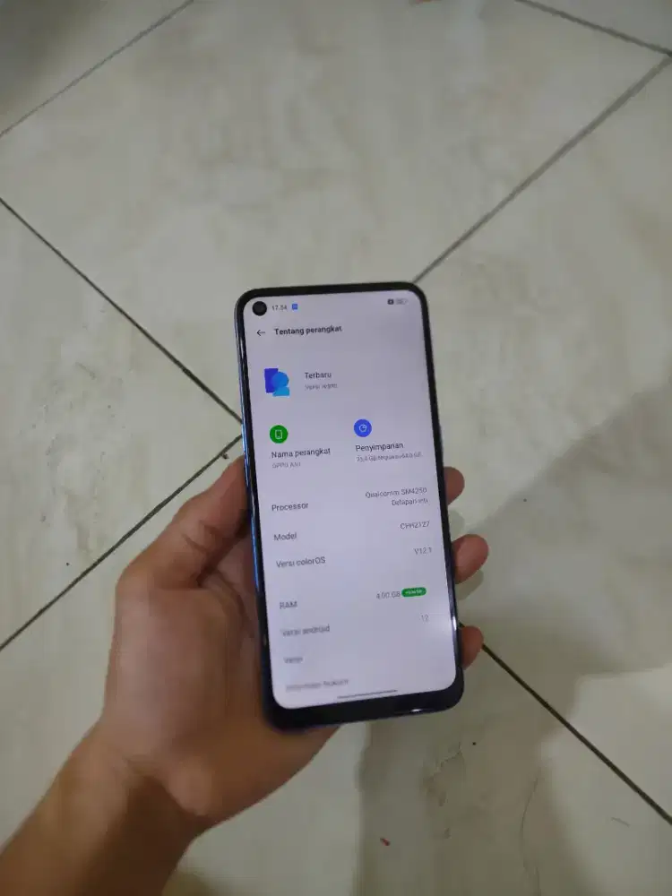 Oppo a53 , Ram 4/64gb , Hp+Chasan