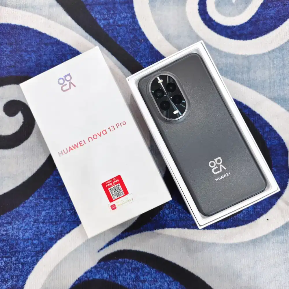 Huawei Nova 13 pro ram 12/512 garansi September 2026