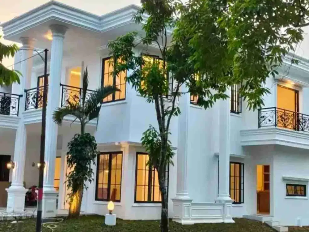 Rumah view gunung dan sungai cluster Sentul city