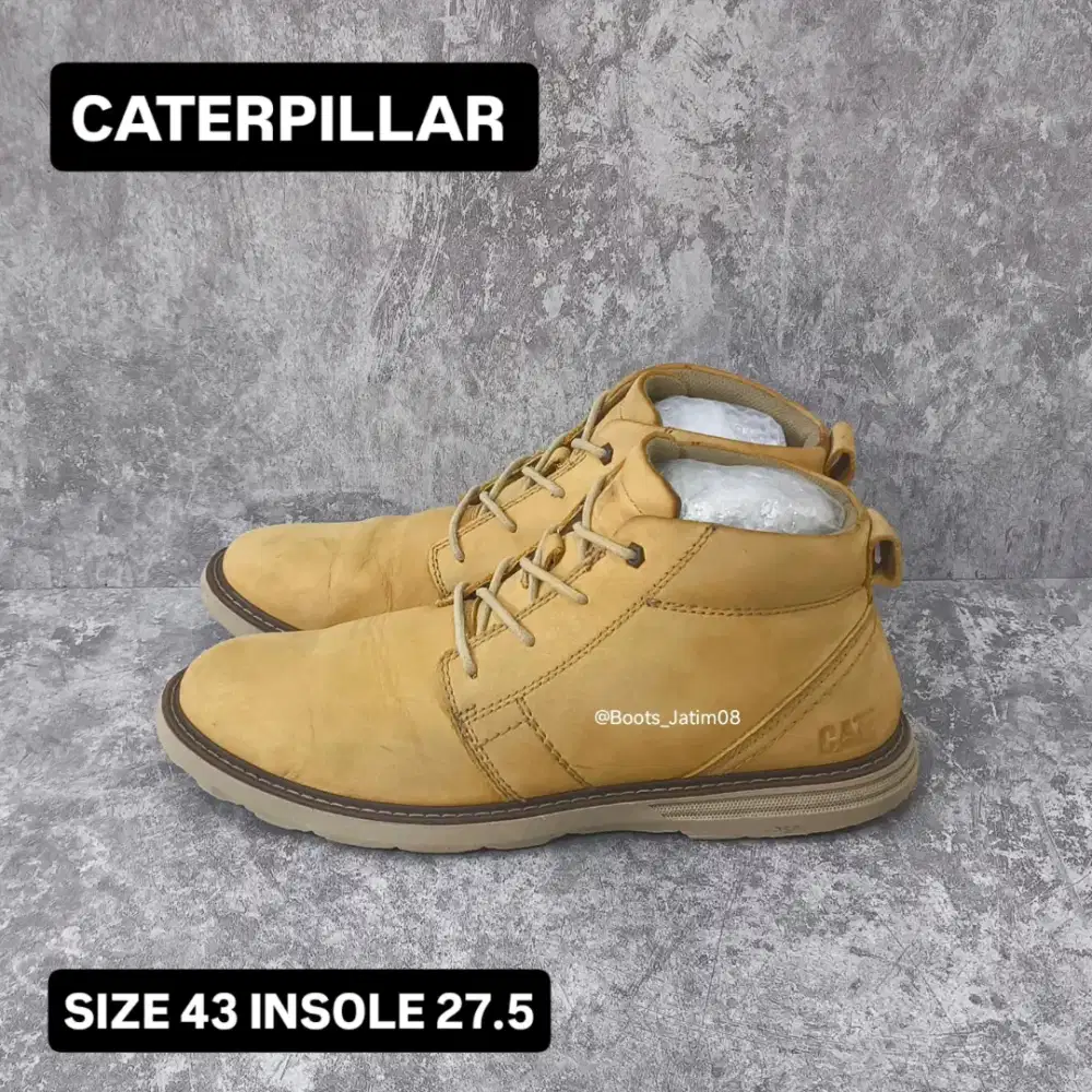 Caterpillar Yellow Boots Trey