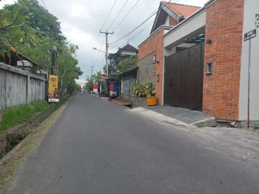 Tanah one gate 122m2 lebar 10mtr strategis dkt raya di antasura jl5mtr