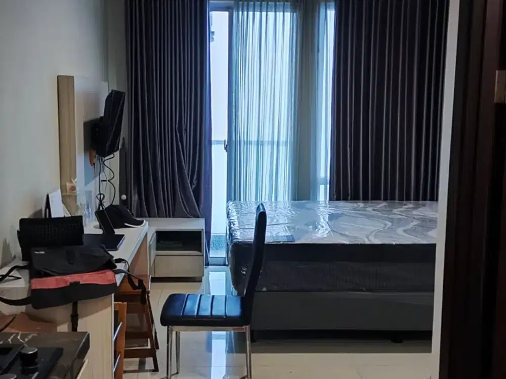 Disewakan Apartemen Puri Mansion Studio Kondisi Baru Belum Pernah Disewakan 26 m2 Termurah 28 Juta/Tahun