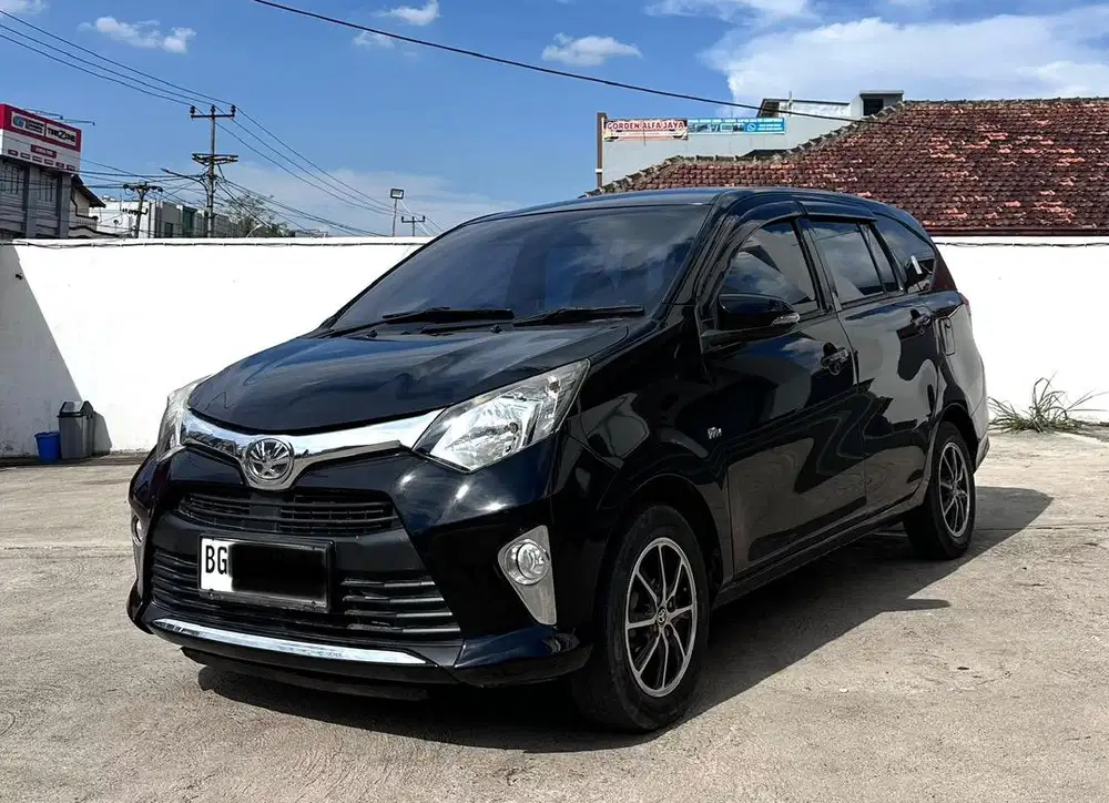 [Dp 15jt] Toyota calya G matic 2017 km rendah orisinil mulus sekali