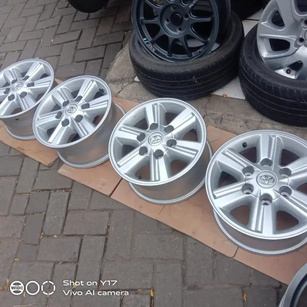 Velg Hilux R15 Hilux,panter,pajero,fortuner,hiace,dkk