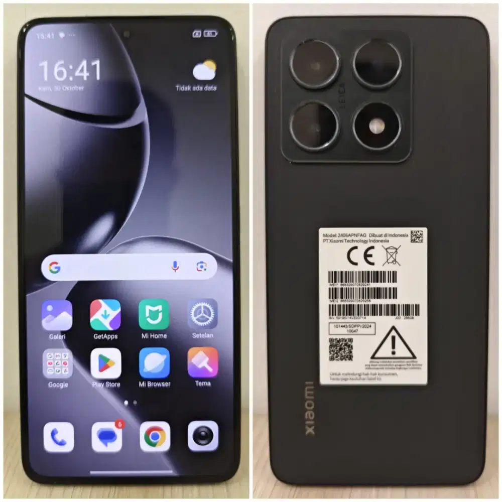 XIAOMI 14T RAM 12/256 FULLSET MULUS NO MINUS