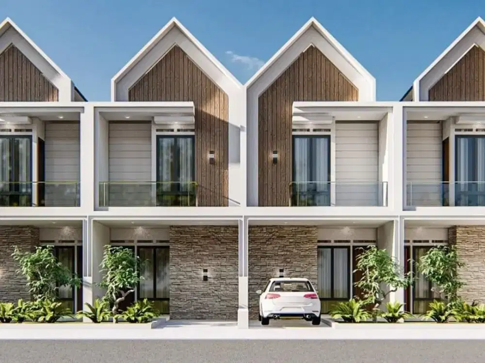 Rumah Mewah Siap Bangun Pinggir Jalan Raya Lubang Buaya Jakarta Timur