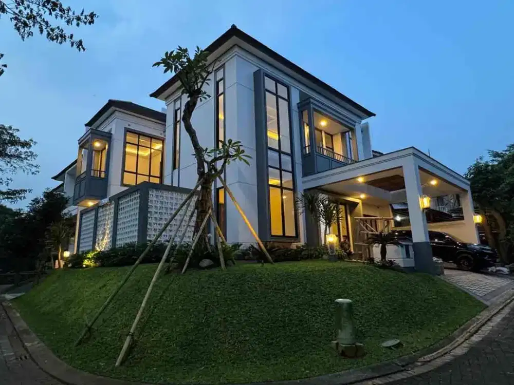 RUMAH BRAND NEW HOEK MEWAH DE LATINOS BSD