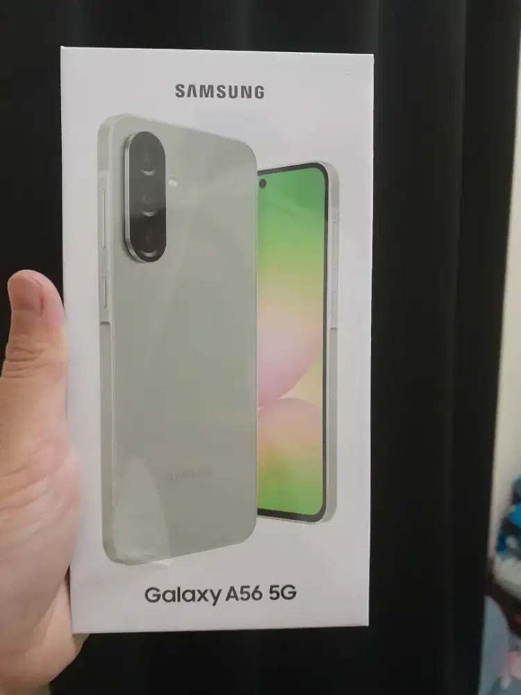Samsung a56 5g ram 12/256 kondisi baru dan masih segel