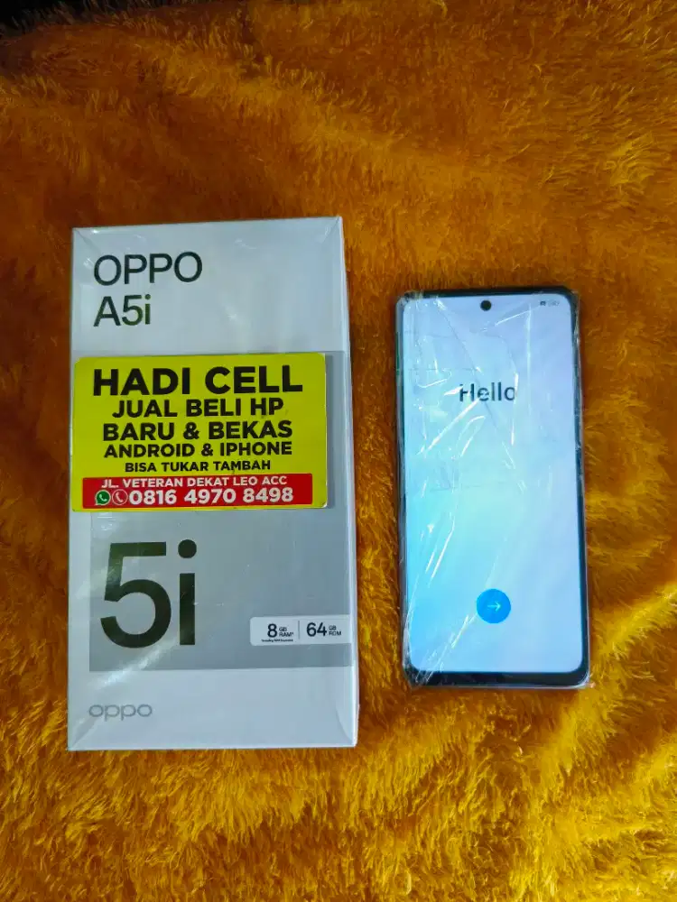 Oppo A5i ram 4/64 Baru buka kotak