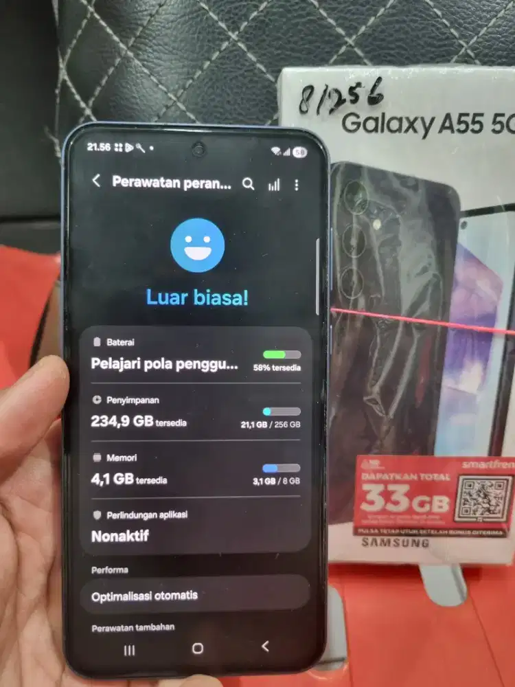 Samsung a55 5G resmi