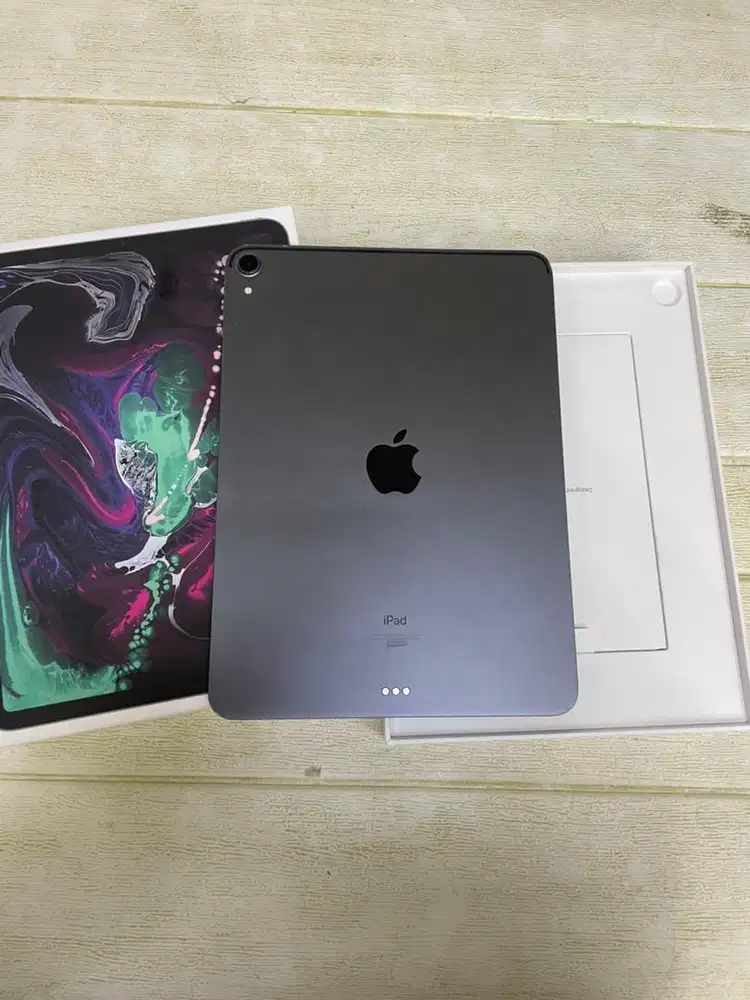 IPAD PRO 2018 11 256gb wifi bekas second fulset original