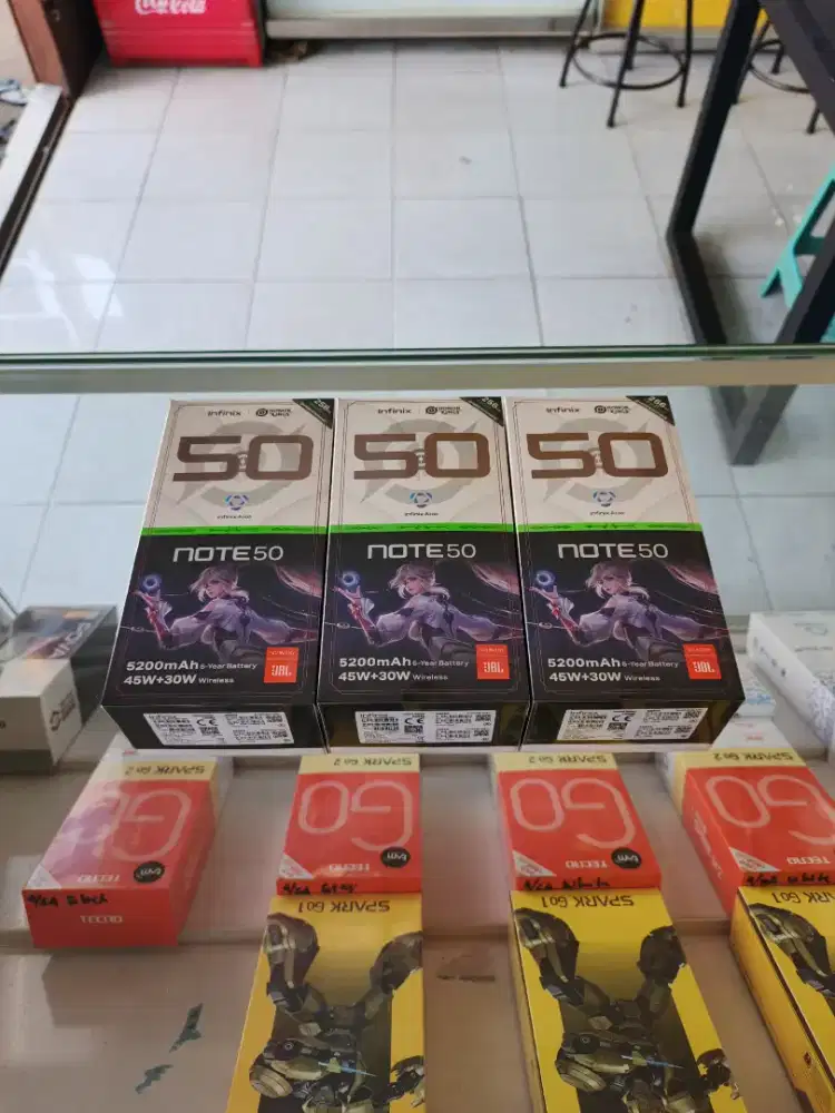 [ Fast respon WA ] Infinix Note 50 8+8/256 Garansi resmi 1thn