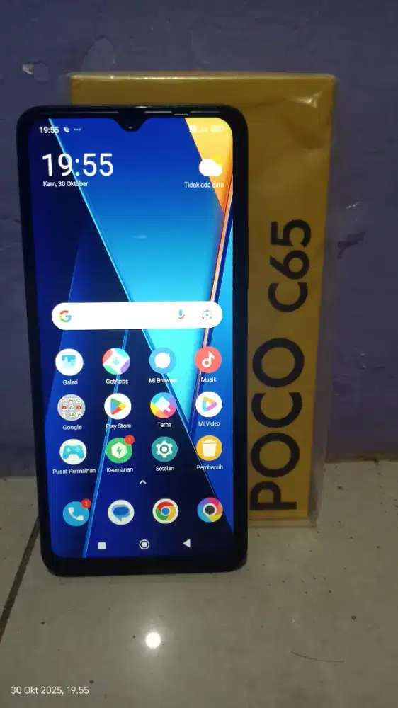 Poco C65 6/128 lengkap