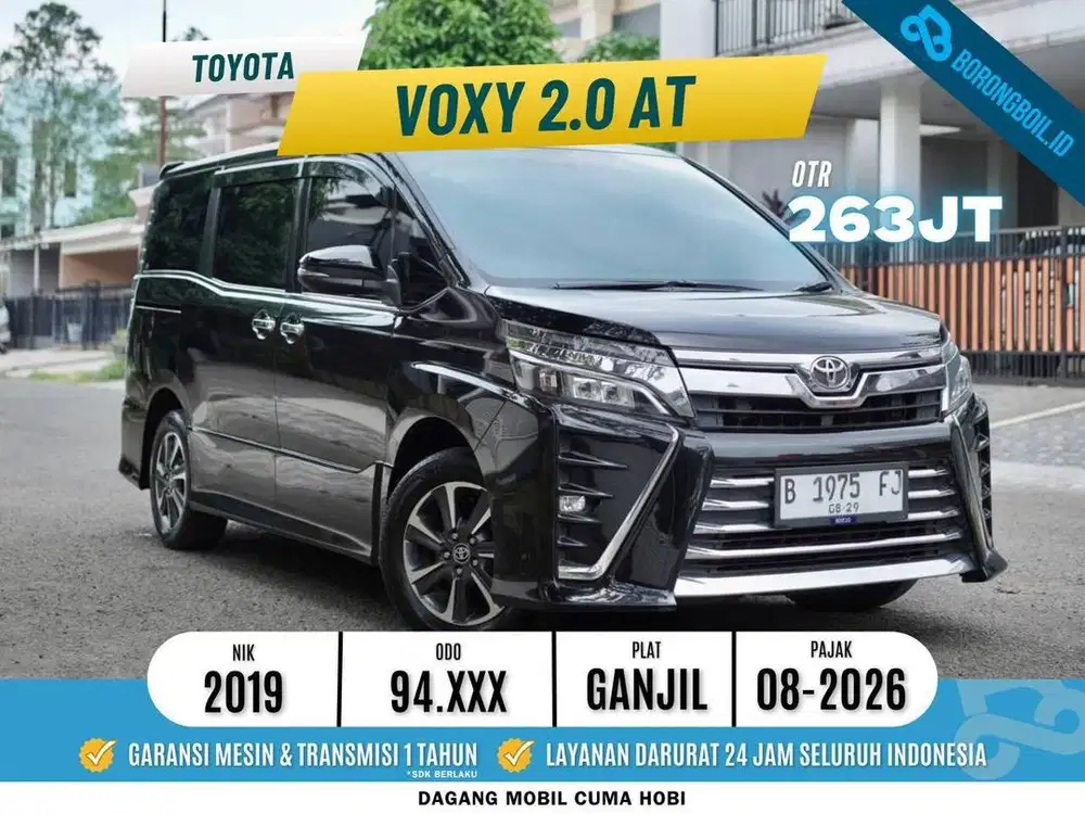 TERMURAH!!VOXY 2.0 At 2019 HITAM FAVORIT