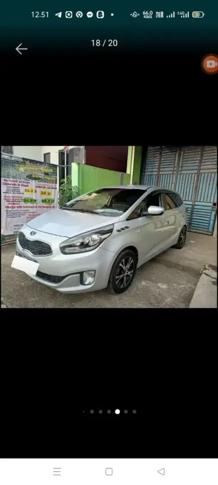 DIJUAL KIA CAREN 2013 MANUAL