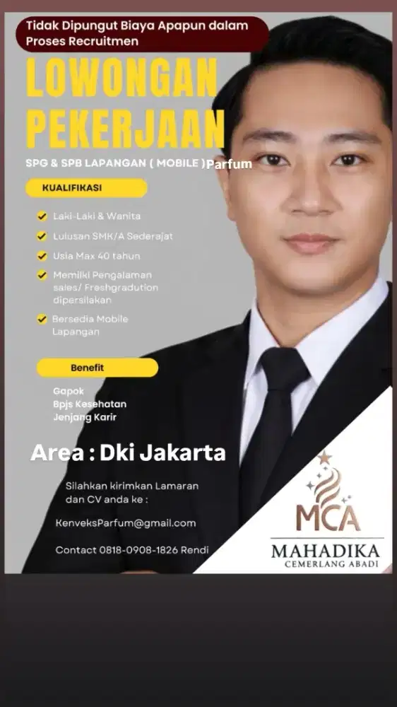 Spg & Spb Parfum Lapangan ( Mobile)