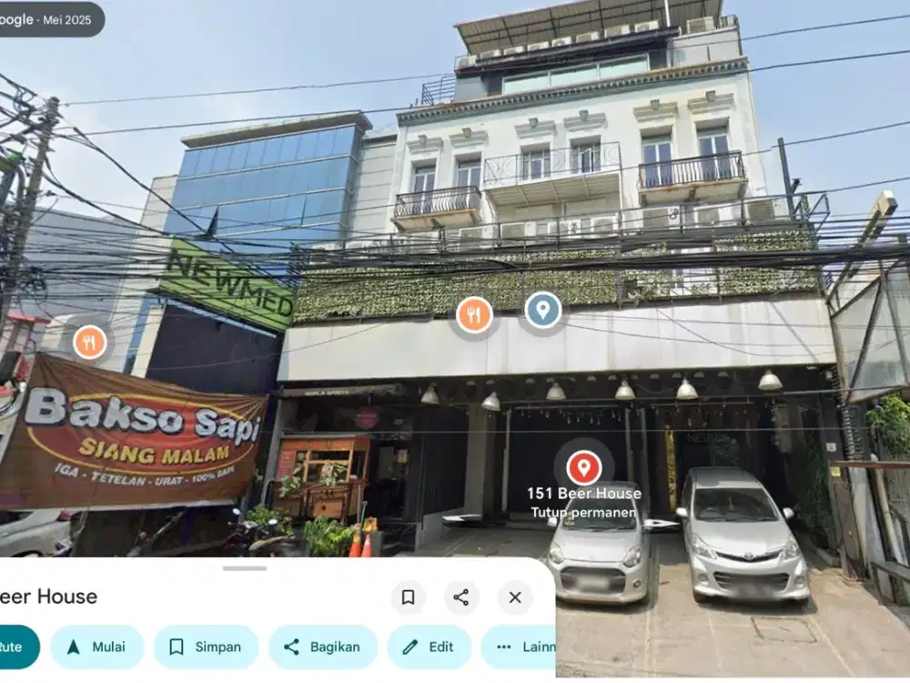 Di jual murah ruko di pluit karang utara ex beer house