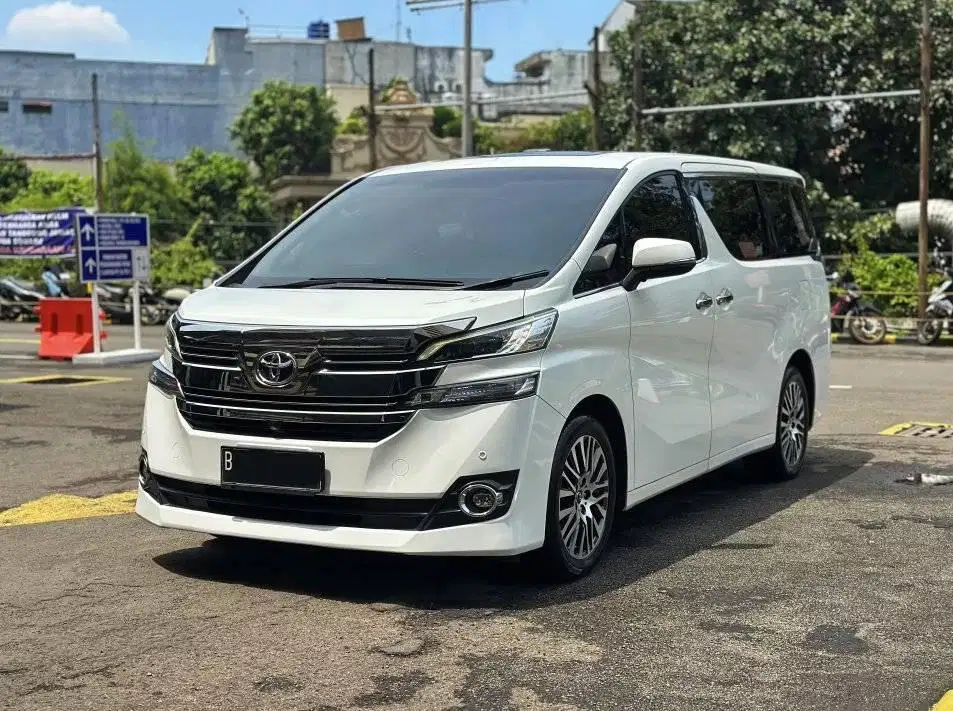 Jual Cepat : 2016 Toyota Vellfire 2.5 G AT Km 80rb Record Siap TT