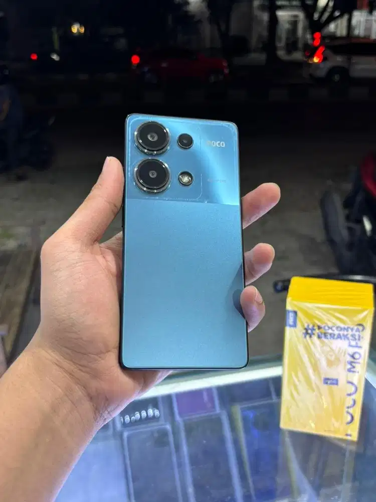 POCO M6 PRO Ram 8/256, Kondisi Mulus, Lengkap, Bergaransi.
