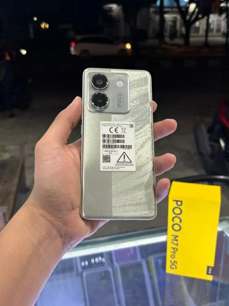 POCO M7 PRO 5G Ram 8/256, Kondisi Like new, Mulus, Bergaransi.
