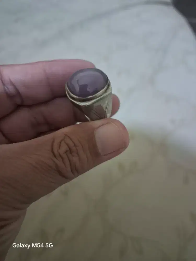 Natural star purple safir burma.