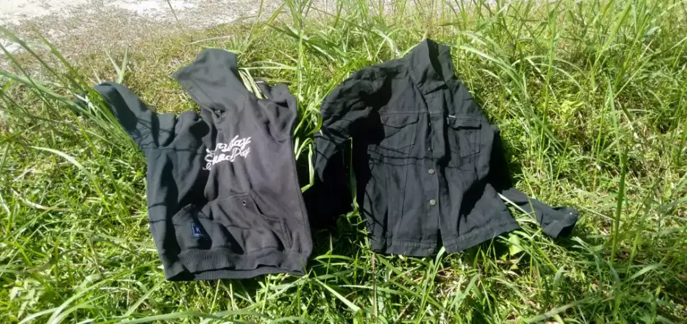 Di jual jacket jeans,jacket kain murah aja ukuran XL wa dan hp