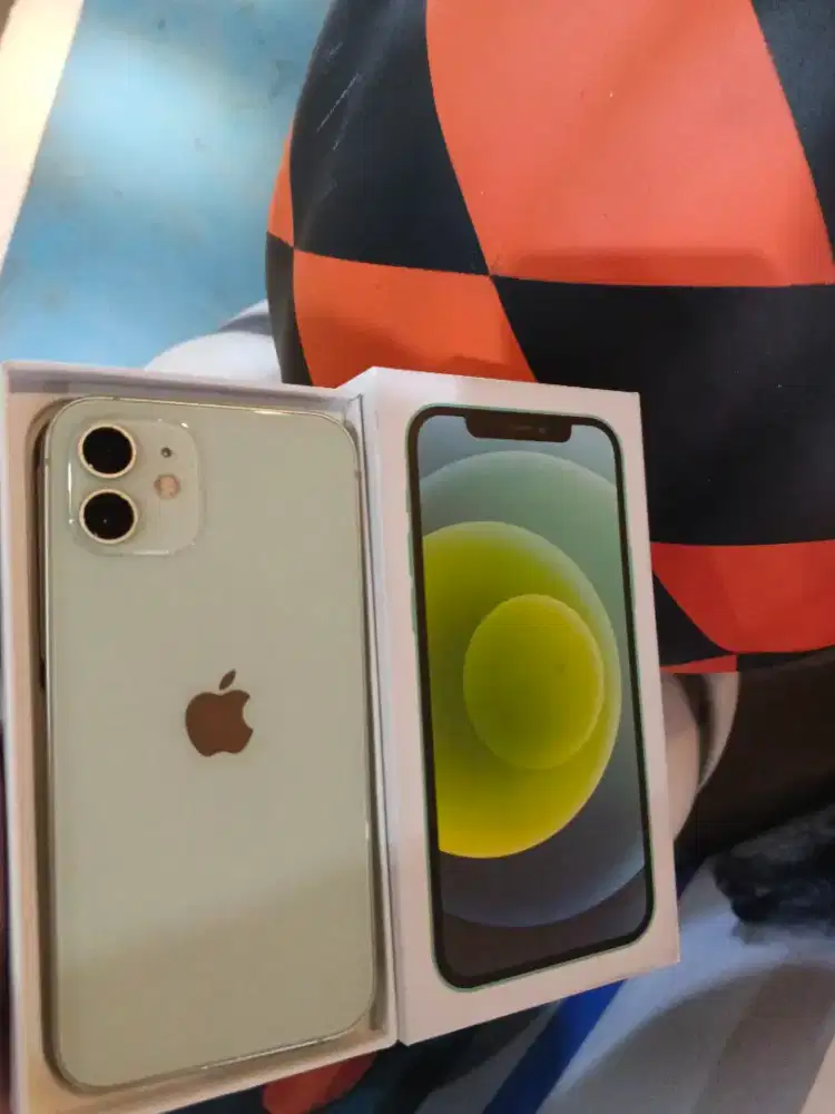 Iphone 12 128gb warna hijau pilihan