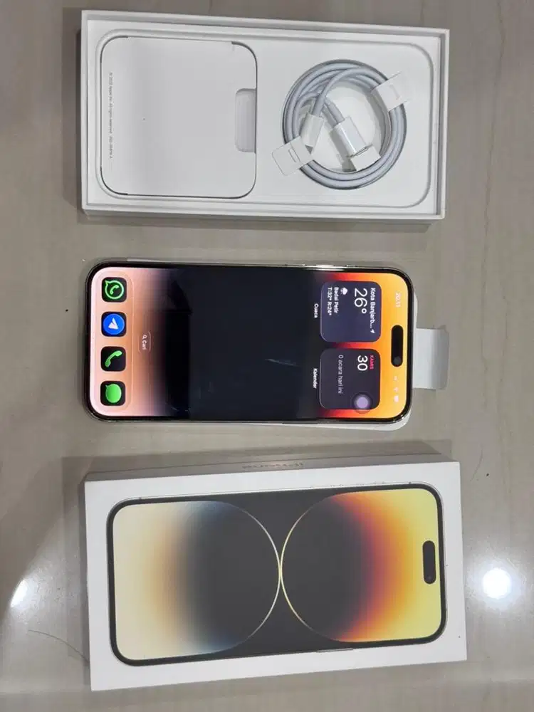 Jual Cepat iPhone 14 Pro Max Gold 256GB - Resmi Ibox