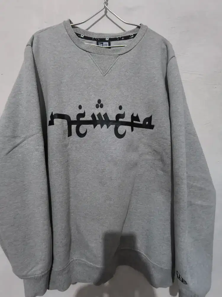 Original New Era Crewneck Mulus No Crack Nt Nba NY Mlb La Deus Zara