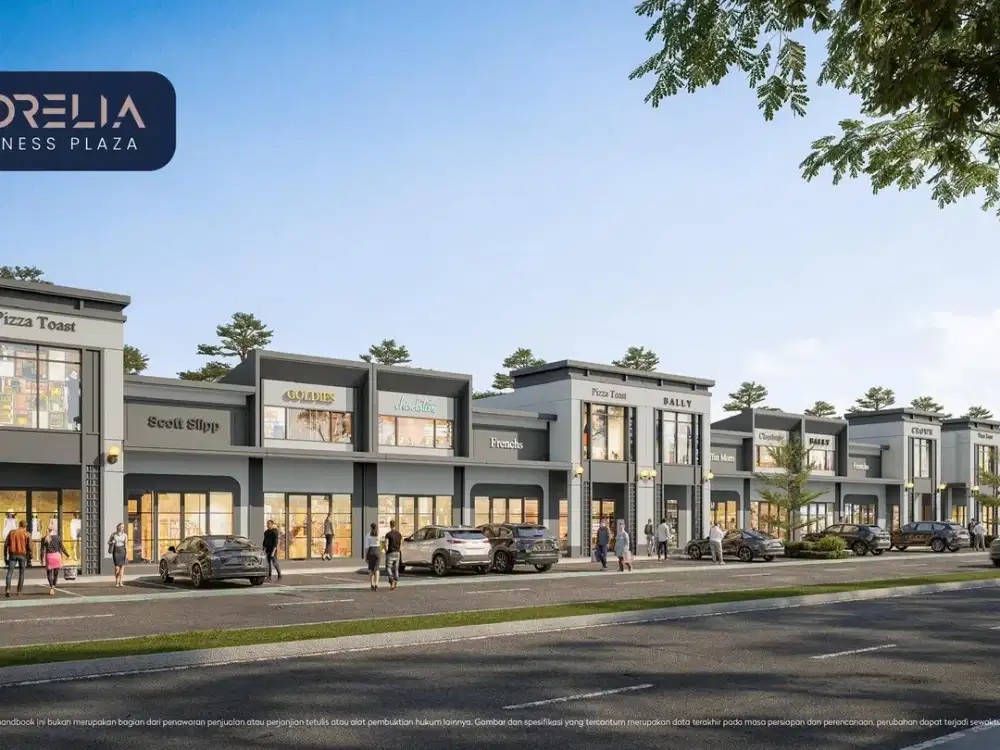 Di Jual Ruko MORELIA Business Plaza Tipe Monaco