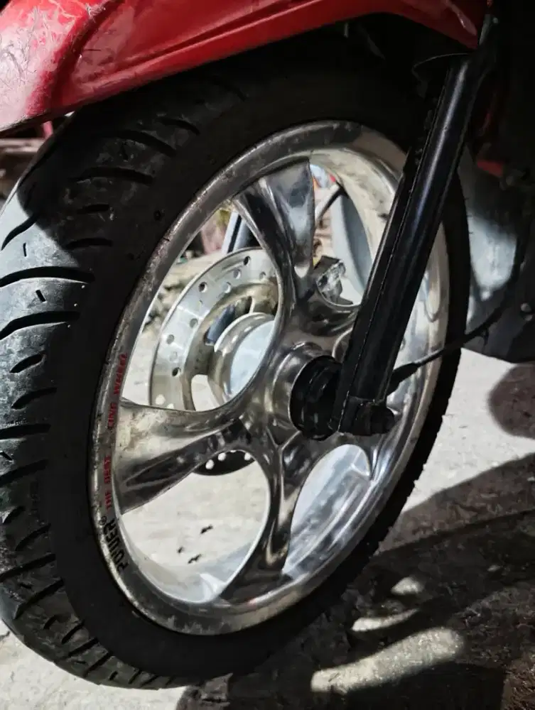 Velg Racing / Tapak Lebar Power xeon Palang 5 Rose Chrome