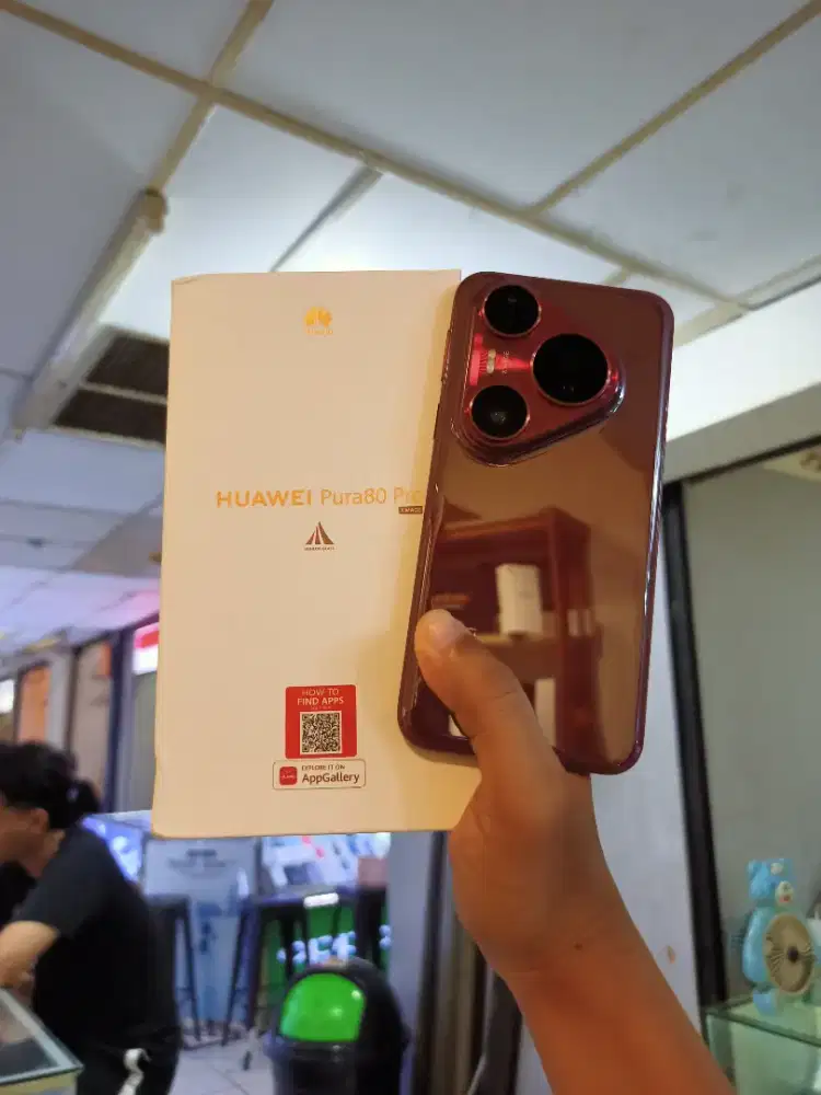 Jual Huawei Pura 80 Pro Ram 12/512Gb Second Fullset Likenew Garansi On