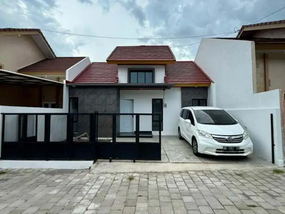 RUMAH CANTIK MINIMALIS - HARGA SUPER EKONOMIS DALAM CLUSTER DI JALAN KALIURANG KM 13 NGEMPLAK SLEMAN DEKAT PASAR JANGKANG